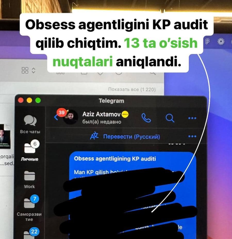 Mijoz yoʻqoldi, lekin yangi imkoniyat chiqdi
