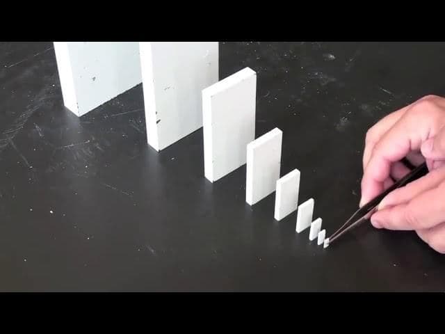 Karra-karra oʻsish: katta domino usuli