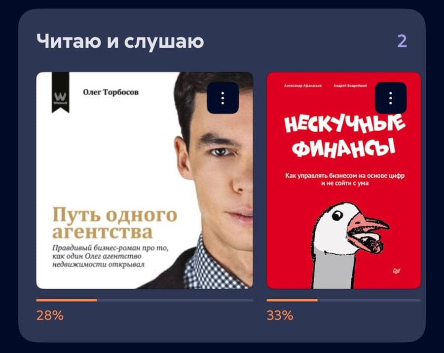 Moliyani oʻrganish uchun ikki kitob